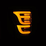 AlphaRex 07-13 Toyota Tundra LUXX-Series LED Tail Lights Alpha-Black 670040