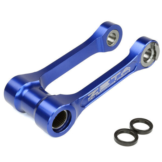 ZETA Adjustable Lowering Link Yam Blue ZE56-01616