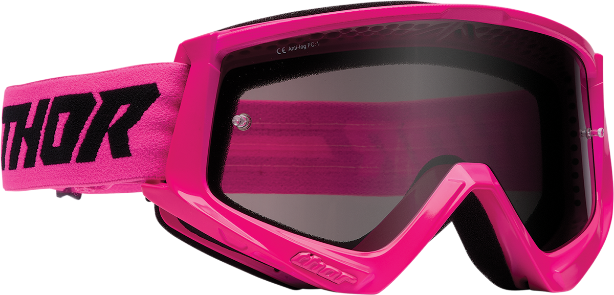 THOR Combat Sand Goggles - Racer - Flo Pink/Black 2601-2700