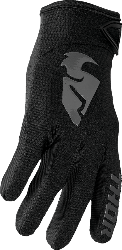 THOR Women's Sector Gloves - Black/Gray - Medium 3331-0239