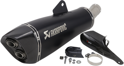 AKRAPOVIC Black Titanium Muffler BMW R1250R/RS 2020-2024 S-B12SO22-HALAGTBL 1811-3711