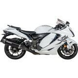 AKRAPOVIC Slip-On Line Mufflers - Titanium Black - Suzuki GSX-1300R Hayabusa S-S13SO4-HRAATBL/1 1811-4838