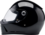 BILTWELL Lane Splitter Helmet - Gloss Black - XS 1004-101-501