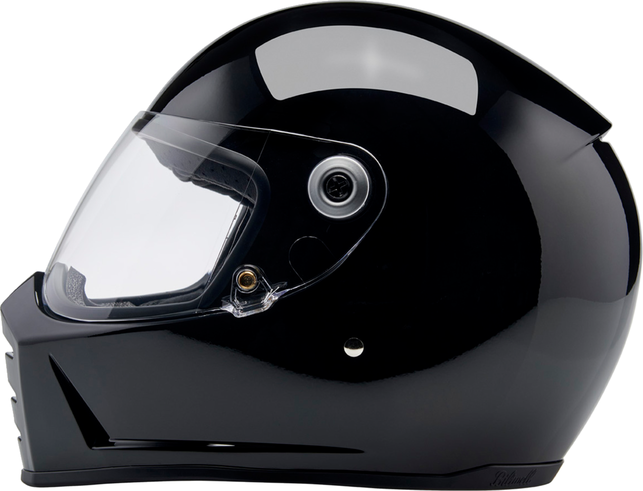 BILTWELL Lane Splitter Helmet - Gloss Black - 2XL 1004-101-506