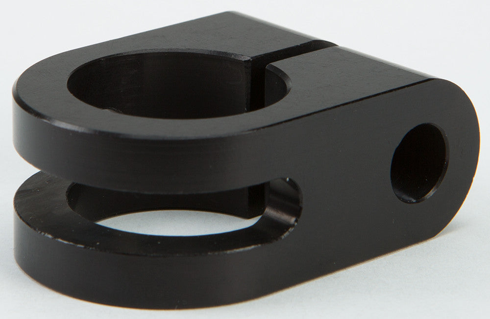 ROOKE Slotted Mirror Mount 7/8 In Black R-MM875-SB