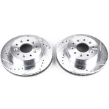 Power Stop 63-82 Chevrolet Corvette Front Evolution Drilled & Slotted Rotors - Pair AR8210XPR