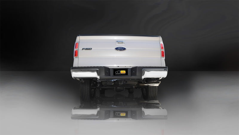 Corsa/dB 11-13 Ford F-150 EcoBoost 3.5L V6 Polished Sport Cat-Back Exhaust 24392