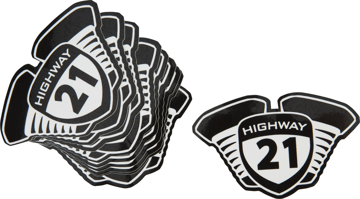 HIGHWAY 21 Decal 3" 10/Pack 99-8321