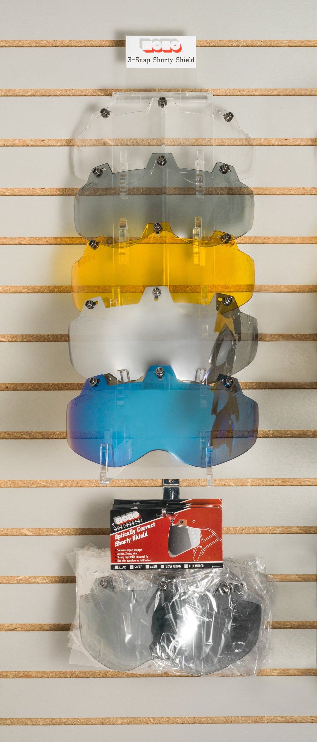 ECHO 3 Snap Short Shield 48 Pcs With Display 9902-348