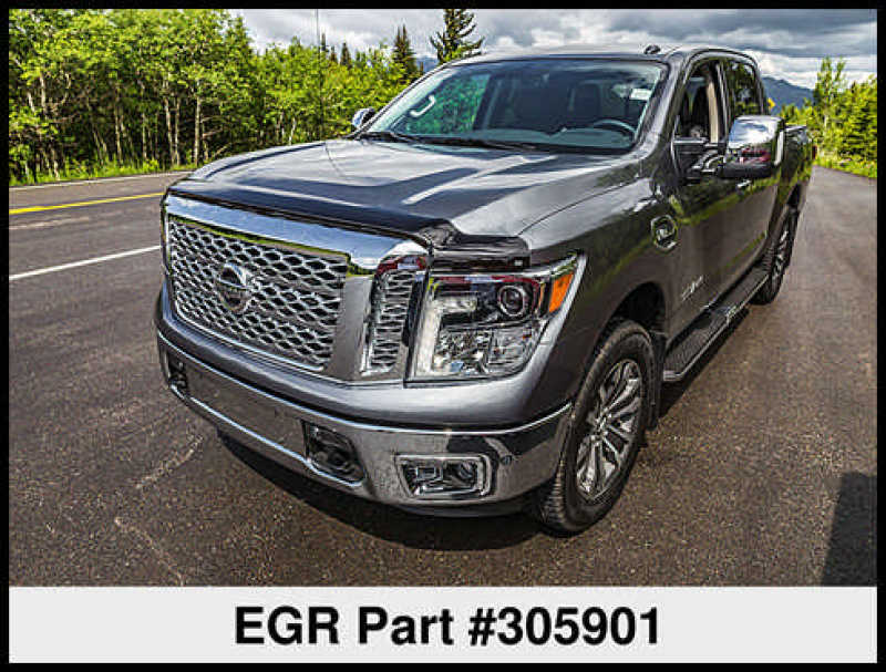 EGR 16+ Nissan Titan XD Superguard Hood Shield (305901) 305901