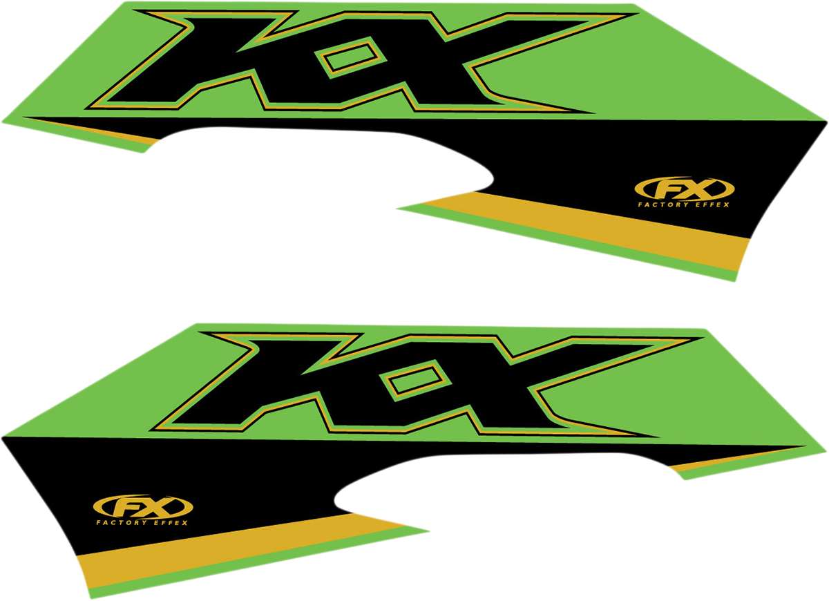 FACTORY EFFEX OEM Tank/Shroud Graphic - Kawasaki 250F/450F 25-05132