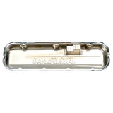 Edelbrock Valve Cover Signature Series Chevrolet 1965 and Later 396-502 V8 Low Chrome 4480