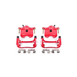 Power Stop 94-01 Acura Integra Front Red Calipers w/Brackets - Pair S1734
