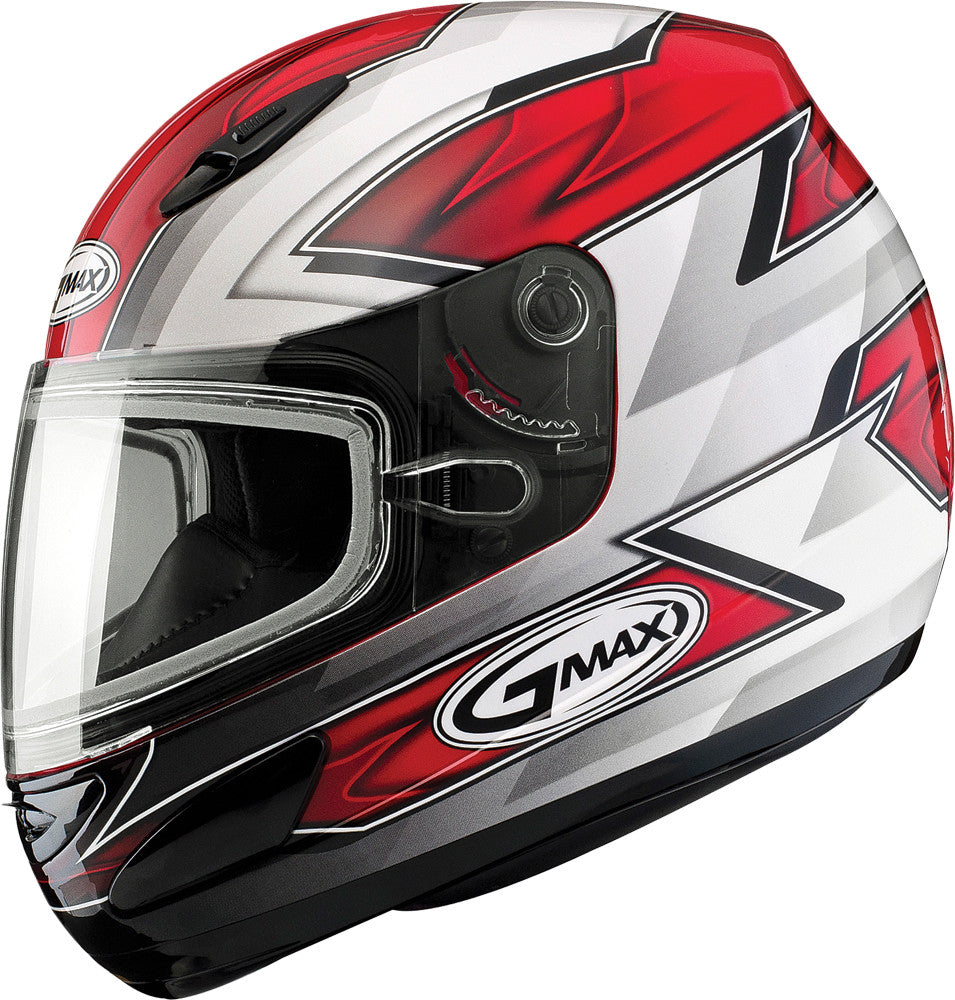 GMAX Gm-48s Helmet Razor Red/White/Silver L G6481306 TC-1