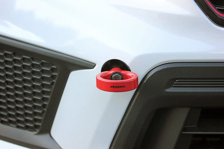Perrin 18-21 WRX/STI / 13-20 BRZ / 17-20 Toyota 86 Front Tow Hook Kit - Red PSP-BDY-235RD