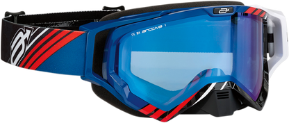 ARCTIVA Vibe Goggles - Black/Blue/Red 2601-2351