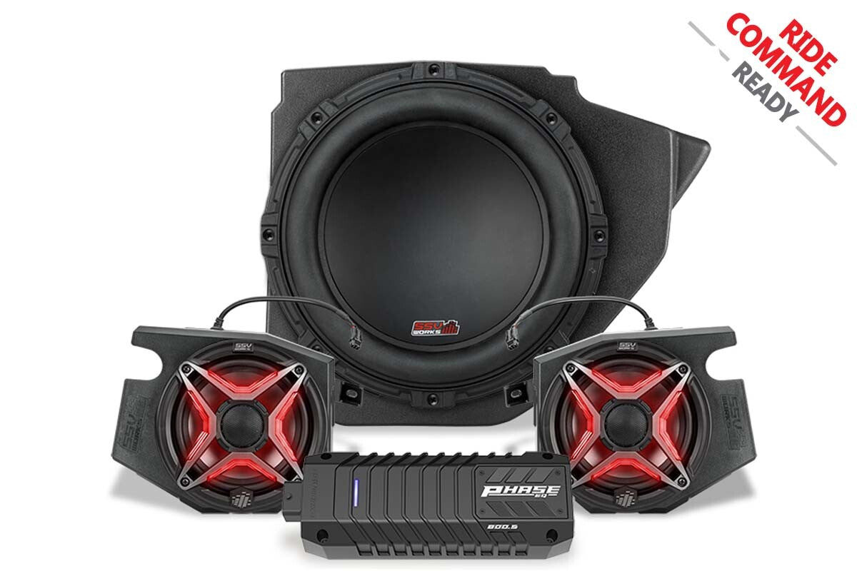 SSV WORKS 3 Speaker Kit Phase Eq Ride Command RZ34-Q3VRC