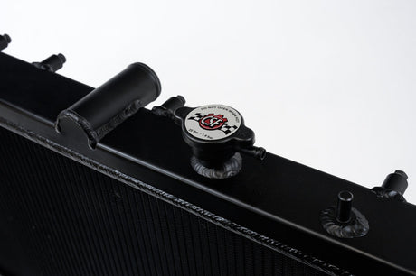 CSF 02-07 Subaru WRX/STI Radiator - Black Finish 3076B