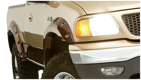 Bushwacker 97-03 Ford F-150 Styleside Cutout Style Flares 2pc 96.0/78.0in Bed - Black 20074-02