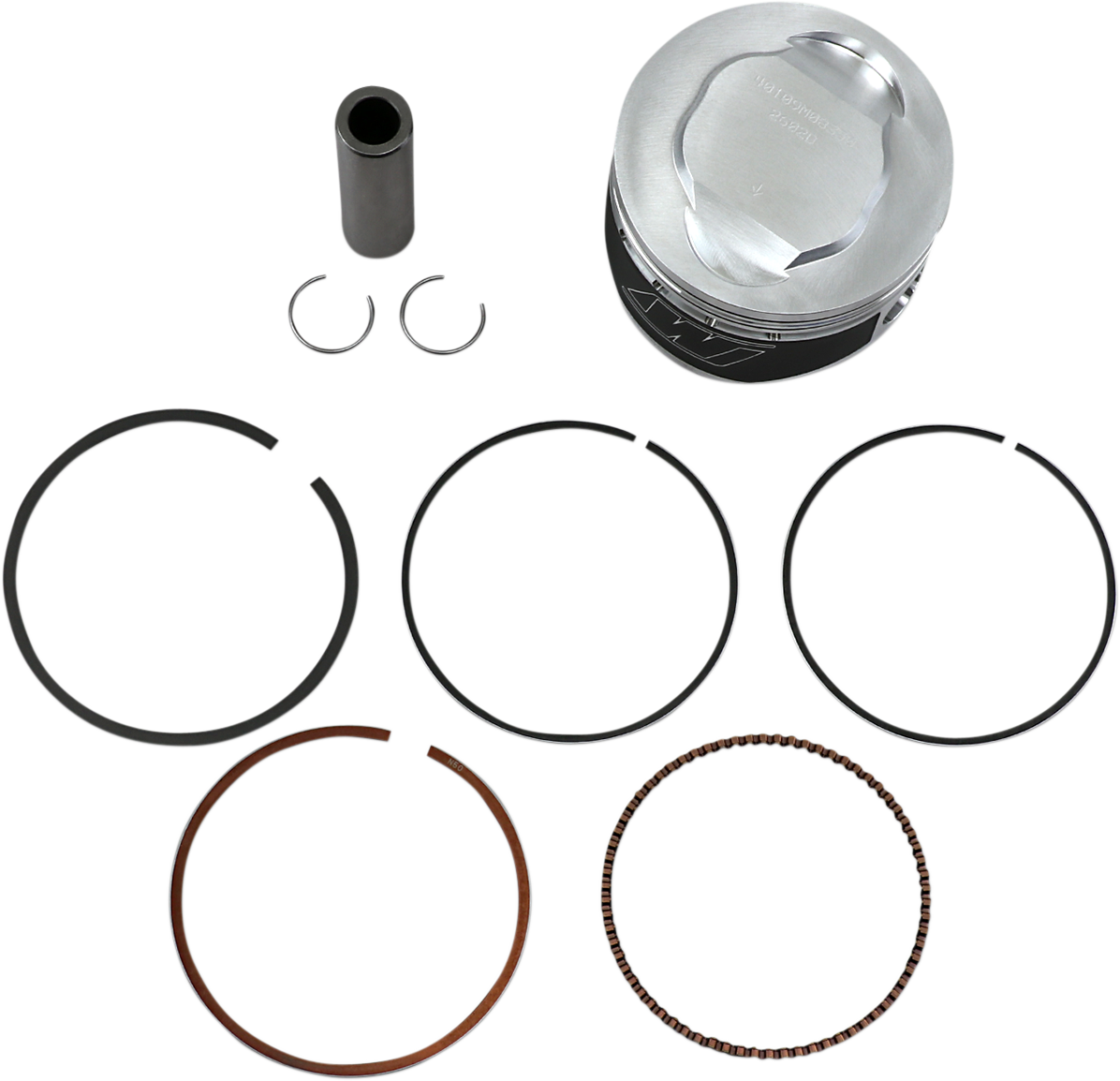 WISECO Piston Kit - Raptor 350 - 11:1 High-Performance 40109M08350