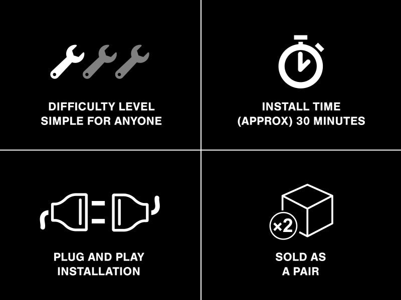 Raxiom 15-22 Ford Mustang Halo LED Tail Lights - Gloss Black Housing (Smoked Lens) 393827