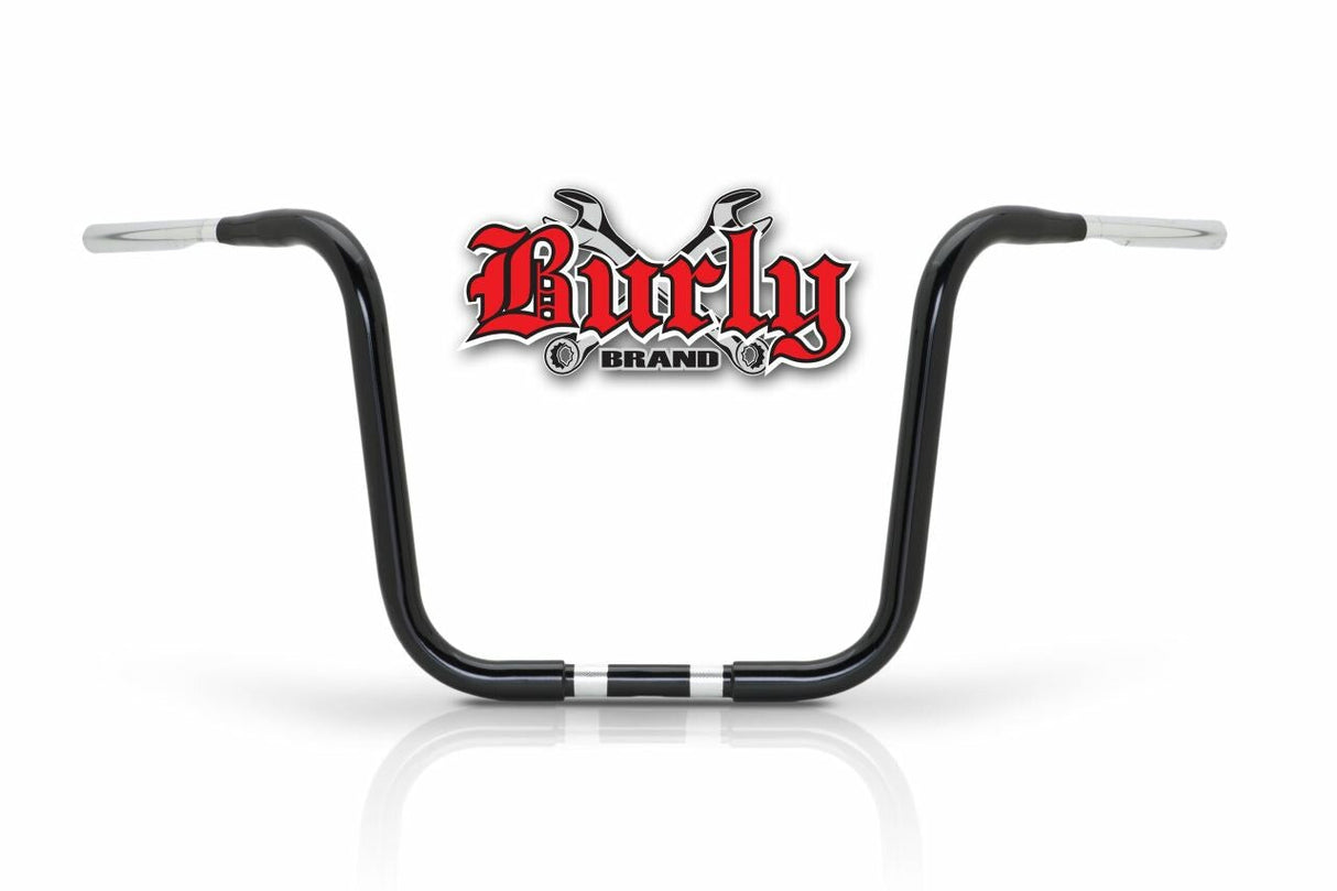 BURLY BRAND Gorilla 14" Apehangers 1.25" Black B28-336TB