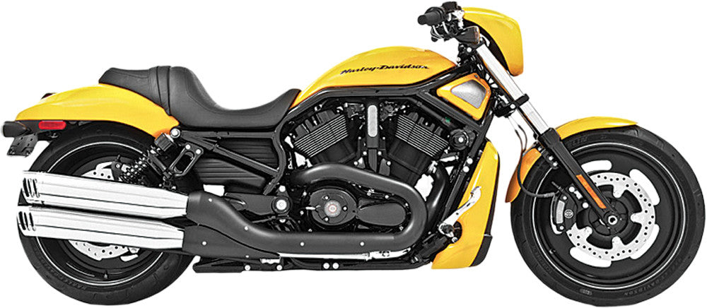 FREEDOM Racing Slip-On Chrome W/Chrome Tip Vrod HD00333
