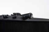 CSF 93-98 Toyota MK4 Supra Radiator - Black Finish 2882B