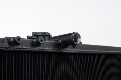CSF 93-98 Toyota MK4 Supra Radiator - Black Finish 2882B