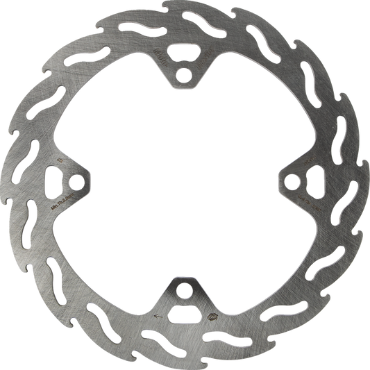 MOTO-MASTER Brake Rotor - Rear - Flame 110253-PU