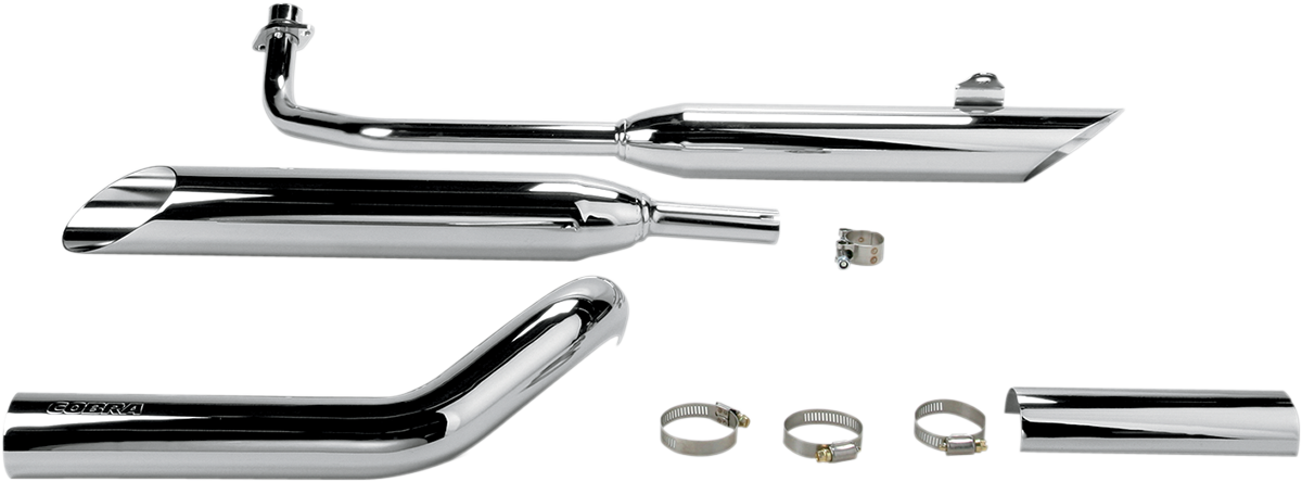 COBRA V-Star 650 Slashcut Mufflers 2164SC