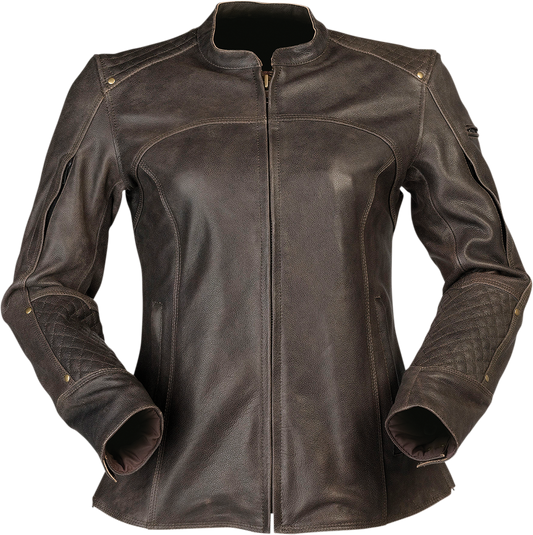 Z1R Women's Chimay Jacket - Brown - Medium 2813-1002