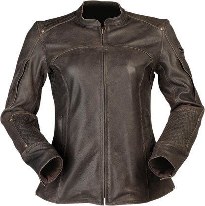 Z1R Women's Chimay Jacket - Brown - XS 2813-1000