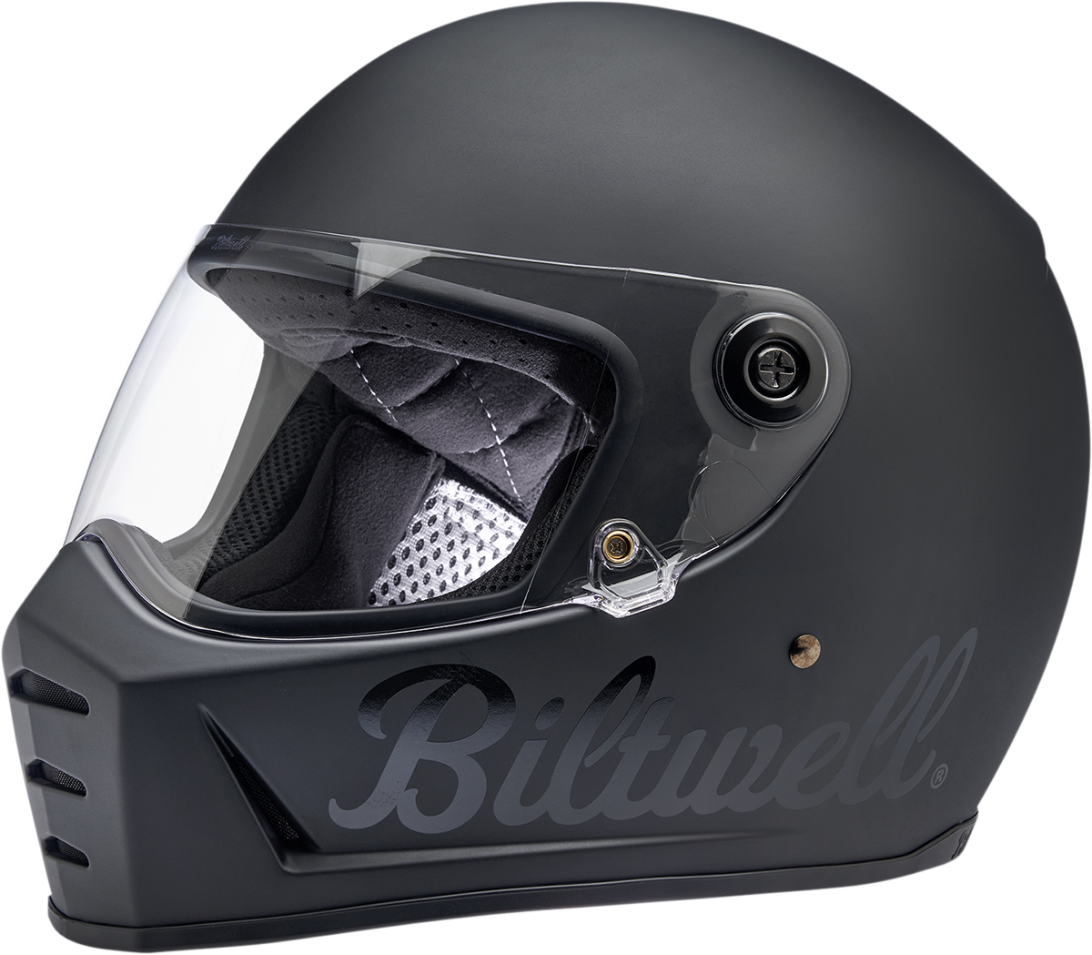 BILTWELL Lane Splitter Helmet - Flat Black Factory - XL 1004-638-105