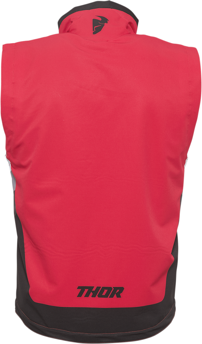 THOR Warmup Vest - Red/Black - Medium 2830-0590