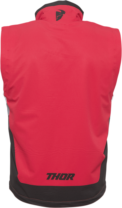 THOR Warmup Vest - Red/Black - Small 2830-0589