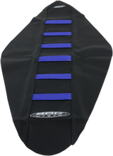 SDG 6-Ribbed Seat Cover - Blue Ribs/Black Top/Black Sides 95939BK