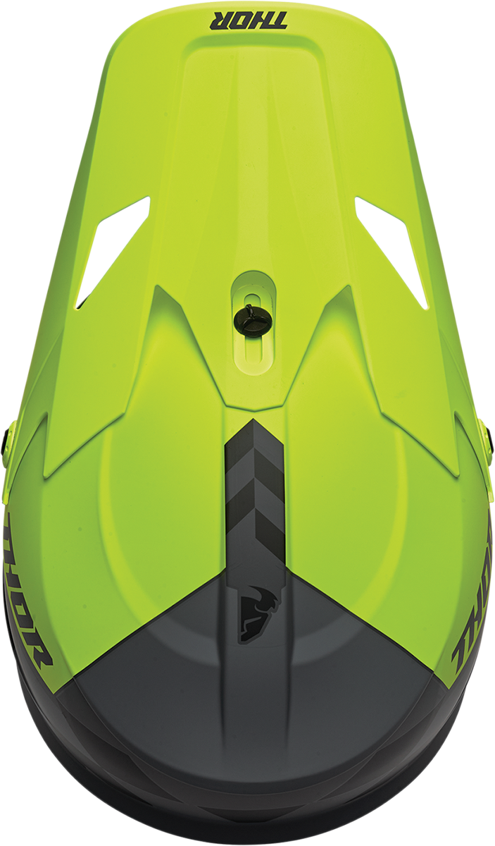 THOR Sector Helmet - Birdrock - Gray/Acid - 3XL 0110-7366