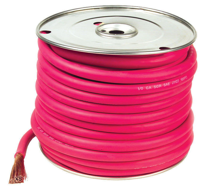 GROTE Battery Cable 4 Ga 25' Red 82-6717