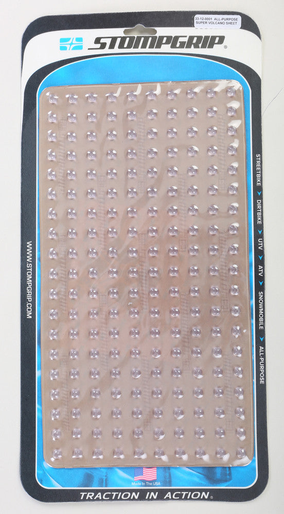 STOMPGRIP Stompgrip Sheet Clear Super Volcano 33-12-0001C