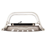Lund 07-17 Chevy Silverado 1500 Bull Bar w/Light & Wiring - Polished 47021214