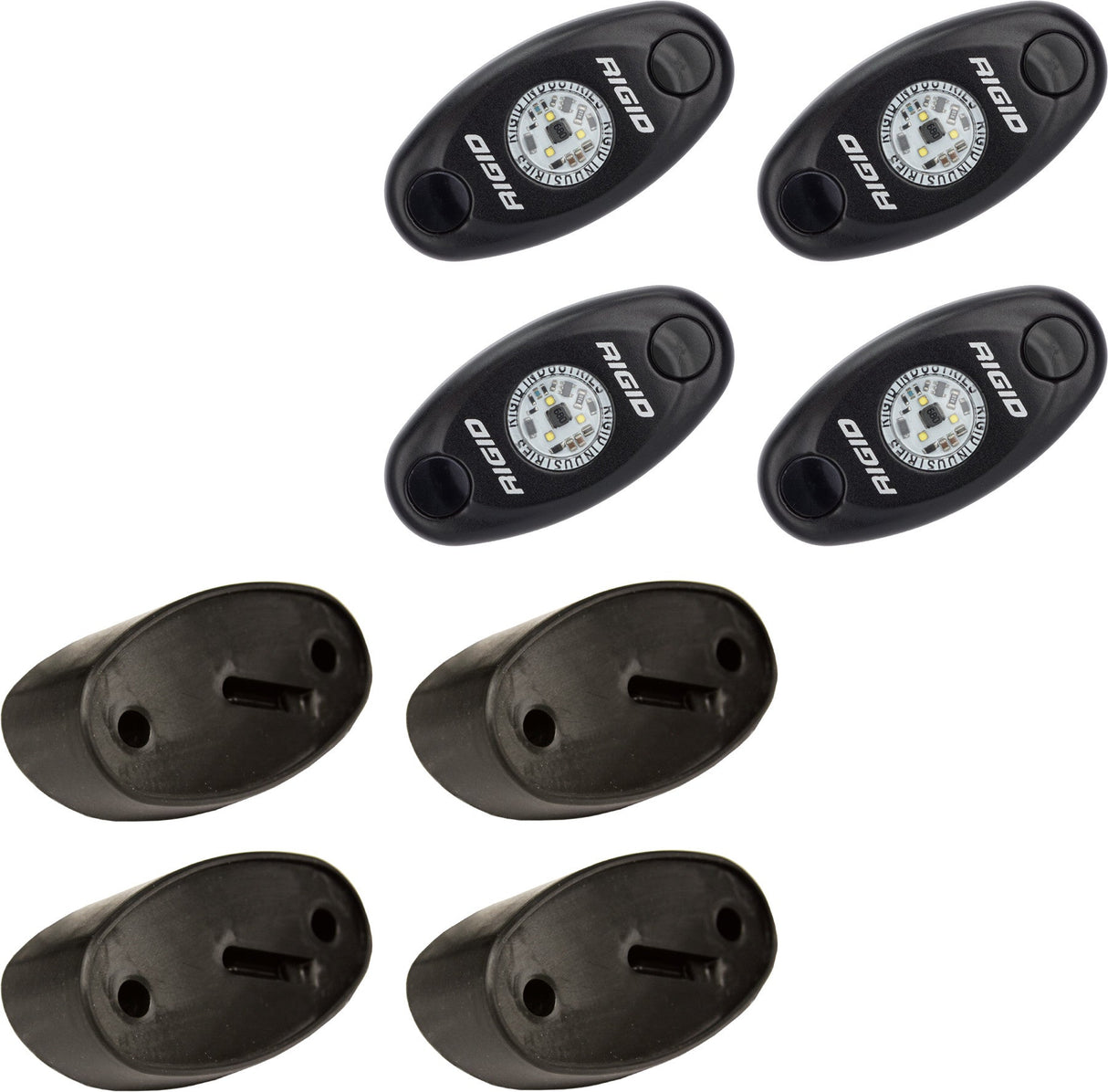 RIGID Rock Light Kit Cw /4 400203