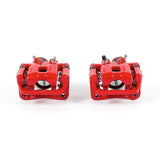 Power Stop 09-14 Acura TSX Rear Red Calipers w/Brackets - Pair S3358