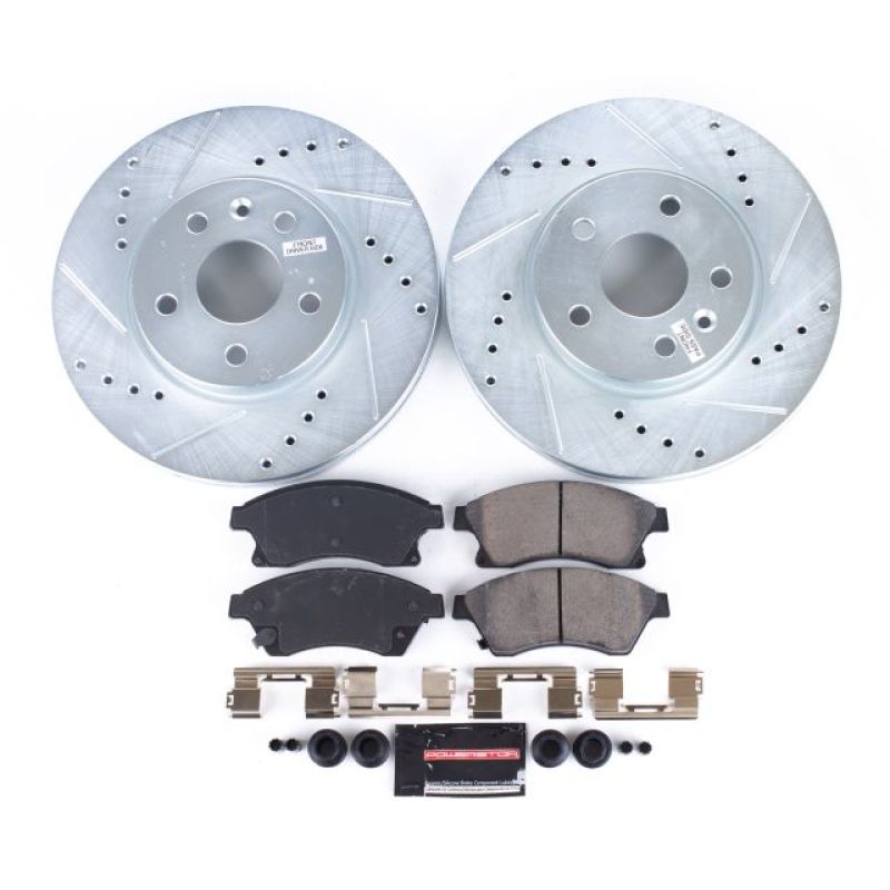 Power Stop 11-15 Chevrolet Cruze Front Z23 Evolution Sport Brake Kit K5550
