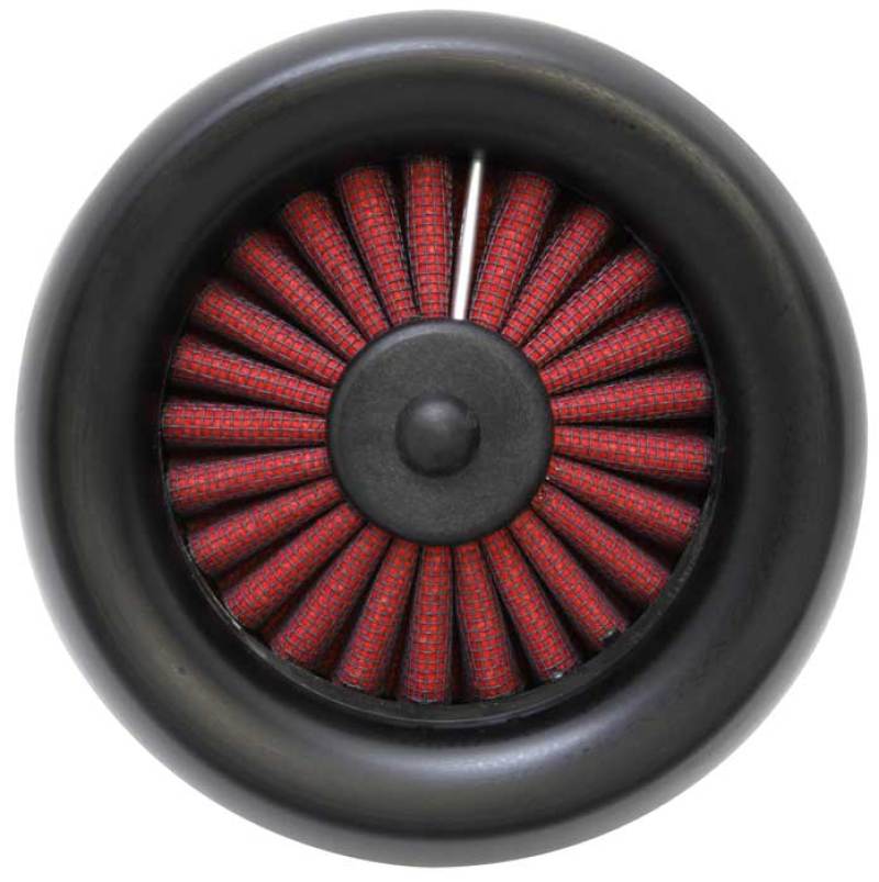 AEM DryFlow Air Filter - Round Tapered 5in Top OD x 6 Base OD x 5.563in H x 3in Flange ID 21-203D-XK