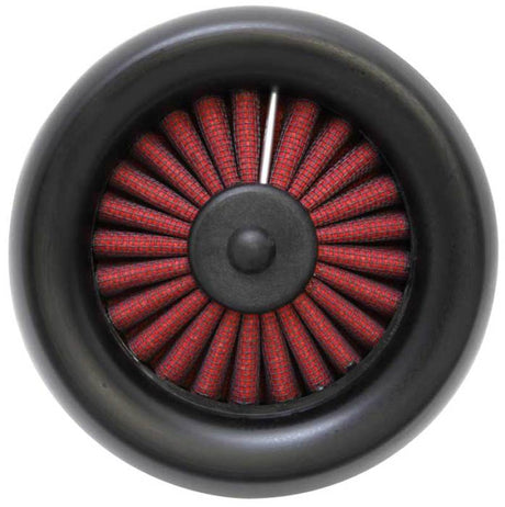 AEM DryFlow Air Filter - Round Tapered 5in Top OD x 6 Base OD x 5.563in H x 3in Flange ID 21-203D-XK