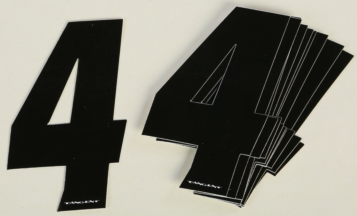 TANGENT Pro Digit 3" Black #4 10/Pk 05-3104