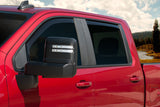 EGR 2019 Chevy 1500 Crew Cab In-Channel Window Visors - Dark Smoke 571651