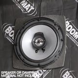 DEI Speaker Baffles 5.25in Round 6.5in Wide 6.5 Height 2.5in Deep Pair 50321