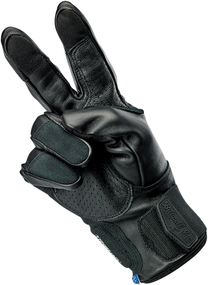 BILTWELL Belden Gloves - Black - XS 1505-0101-301